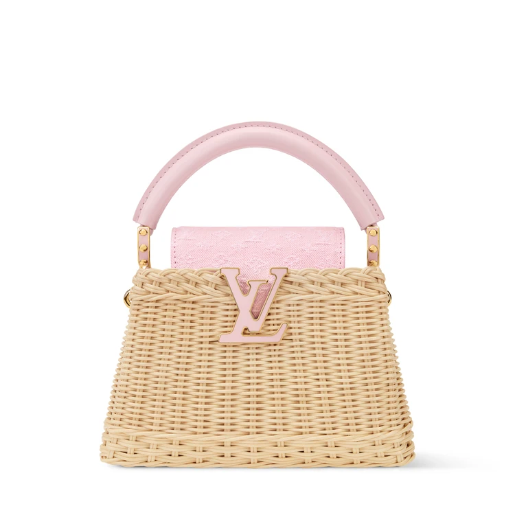 LOUIS VUITTON（ルイ・ヴィトン）】ラタンで仕立てた「カプシーヌ」の