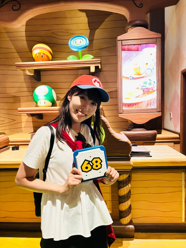 キノピオカフェでの一枚