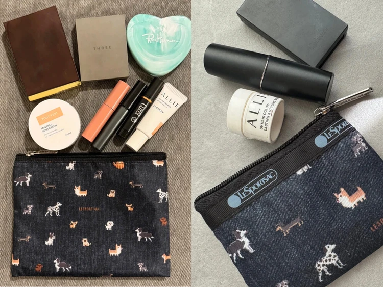 【BAILA4月号付録レビュー】ワンコ柄が愛嬌満点なレスポートサックのポーチセット。5人の20代、30代読者が使い心地を徹底レビュー！