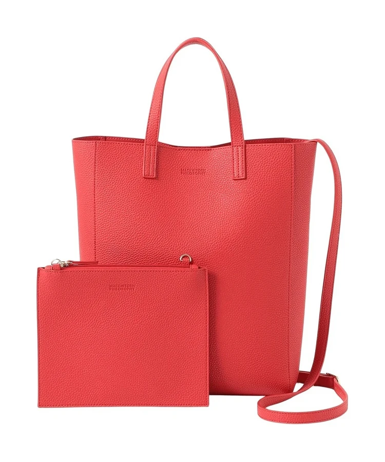 マッキントッシュ フィロソフィー　3WAYトート　レッド