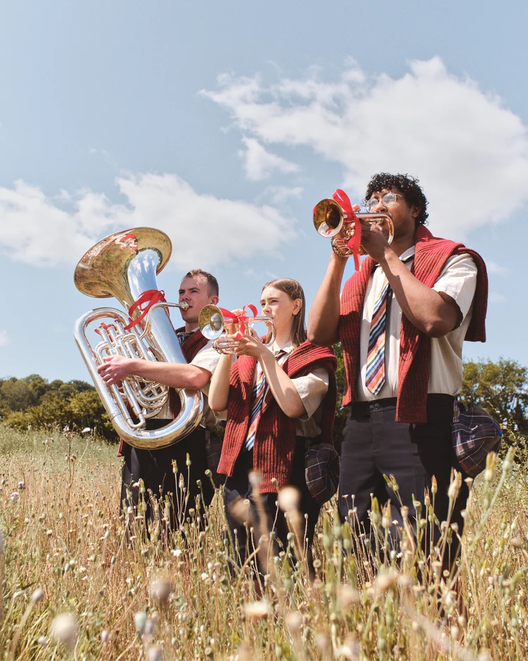 ポール・スミス×バブアー コラボ ニットコーデ