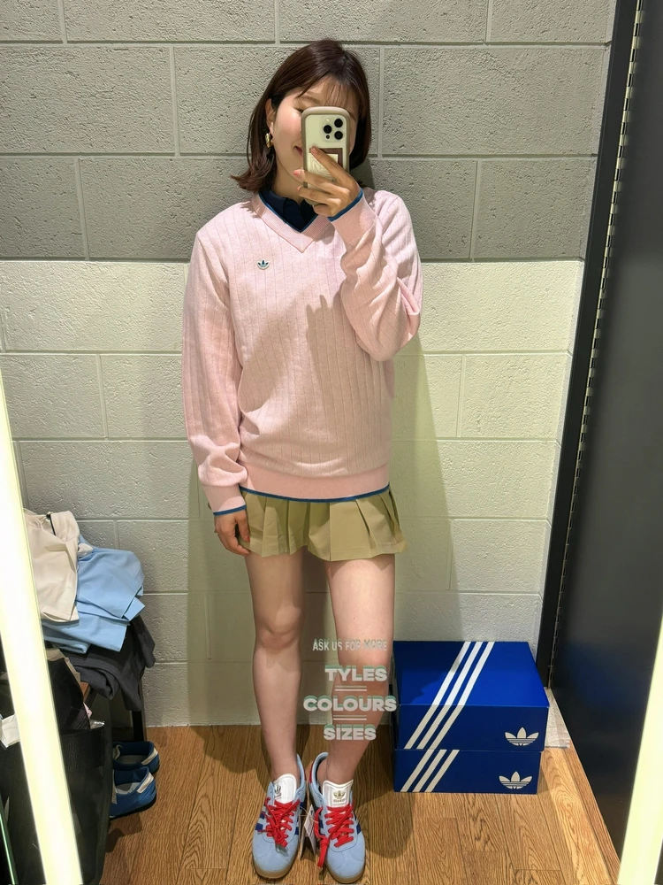 ゴルフ　ゴルフ女子　アディダス　アディダスゴルフゴルフ　ゴルフウェア　ウィメンズウェア　ゴルフコーデ　大人のゴルフコーデ　春のゴルフコーデ　スポーツコーデ　スポーツウェア　ゴルフ初心者　脚太い女子が選ぶゴルフウェア　30代女子ゴルフゴルフウェア　アディダスゴルフ新作　アディダスゴルフウェアレディース　カラフルゴルフコーデ　ラウンドコーデ　イエローパーカー　アディダスジャージ新作　スポーツミックスコーデ　ガゼル新作　ガゼル女子　アディダスガゼルコーデ　アディダスゴルフパーカー　アディダスゴルフパーカーコーデ　アディダスゴルフニット　アディダスゴルフニットコーデ
