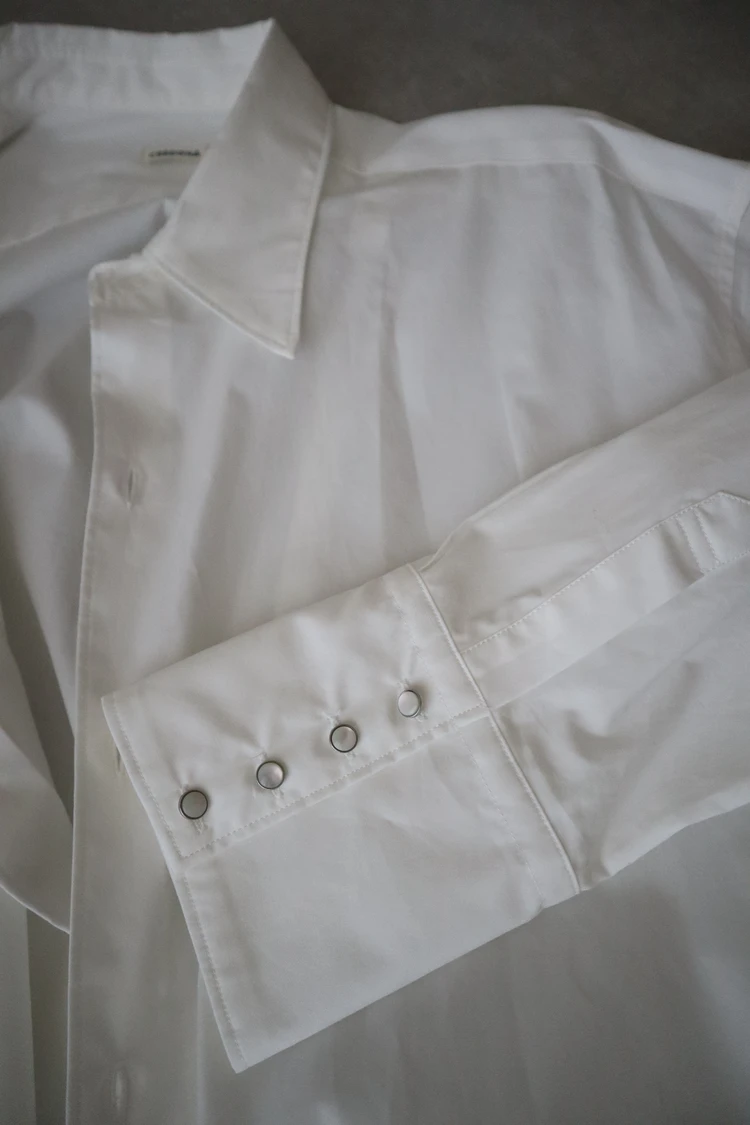 CREDONA THE SHIRT 白 シャツ