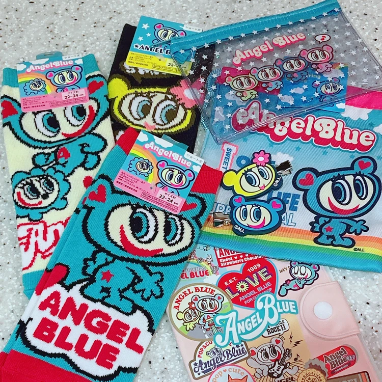 Seriaでゲット】平成レトロなエンジェルブルーグッズを発見