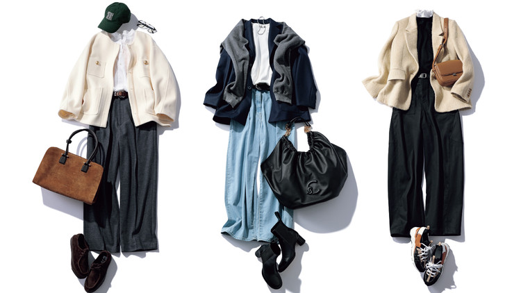“ファッショニスタ”マリア・バルテチコのコーデに学ぶ! きちんと&洒落感がある「ジャケット×ワイドパンツ」スタイル3選