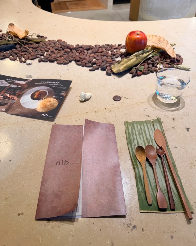 nib カカオ専門店 東京カフェ 日本橋 兜町 デザートコース