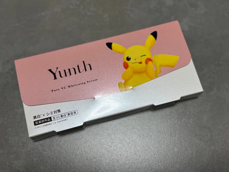 「生VC美白美容液」ピカチュウパッケージ