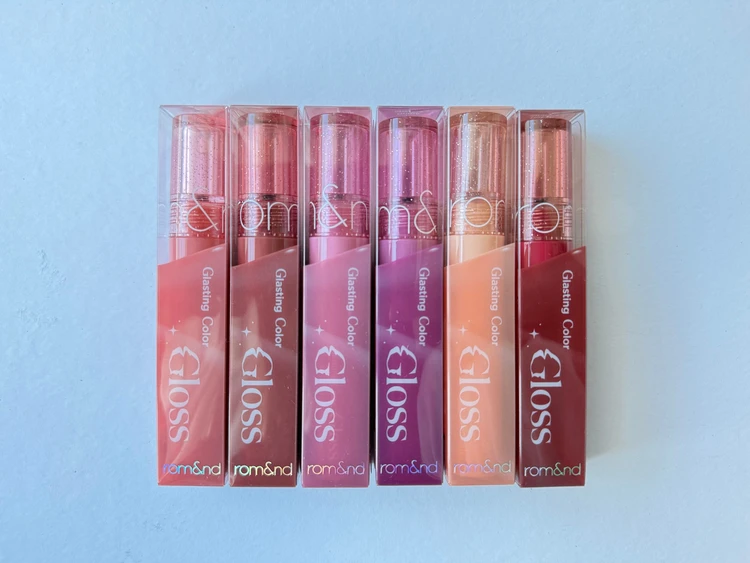 rom&nd グラスティングカラーグロス 日本限定 スパークル 全6色