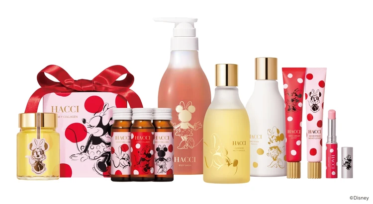 【HACCI（ハッチ）】大人なミニーがキュート！　ディズニーデザインの「Sweet×ハンサム Minnie Collection」が数量限定で発売！
