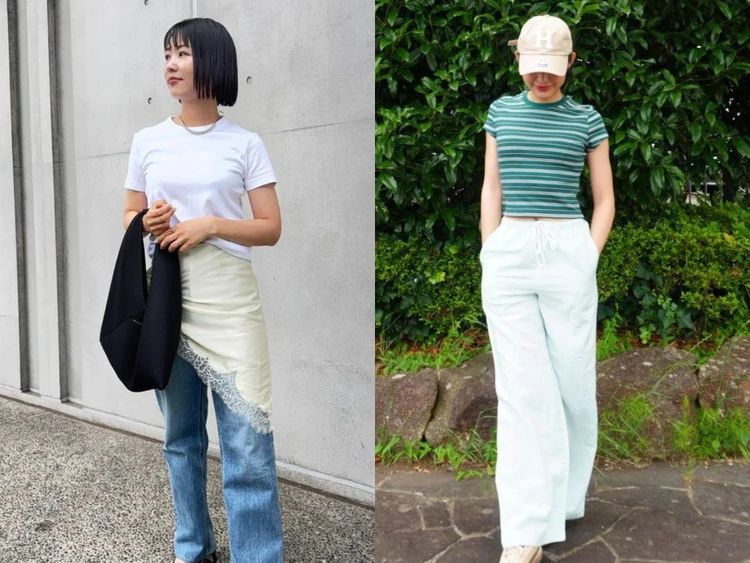 即洒落る!夏本番の「ユニクロコーデ」13選。ミニT、リネンシャツ…バイラーズのリアルな着こなしも参考に。