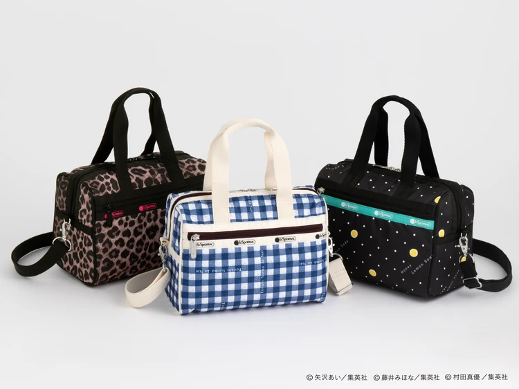 レスポートサック×りぼん70周年 リストレット付きポーチ3点セット LeSportsac × りぼん70周年 】RECTANGULAR COSMETIC｜ポーチ