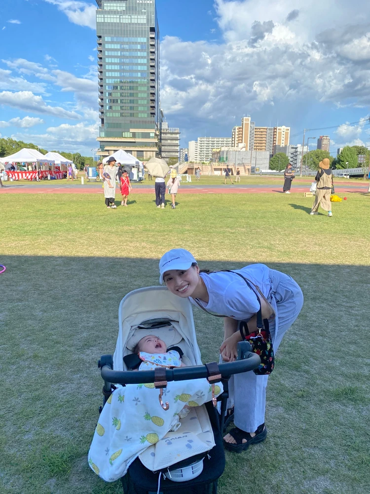 4ヶ月ベビーとのお出かけ@なノにわin大阪#育休life_1