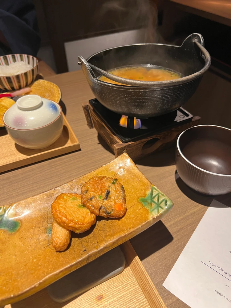 さつま汁とさつま揚げ