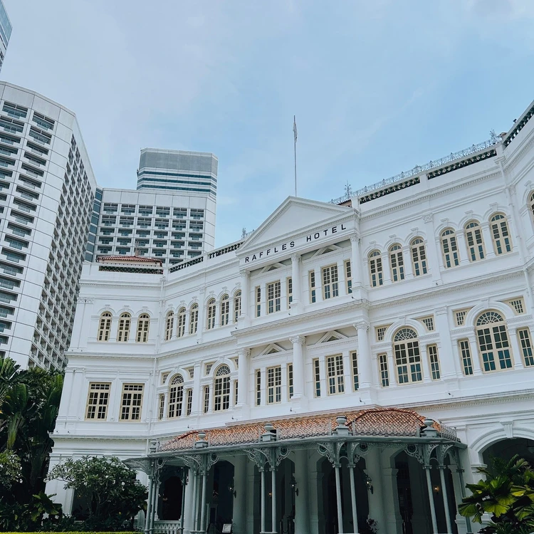 シンガポール旅行「ラッフルズホテル」