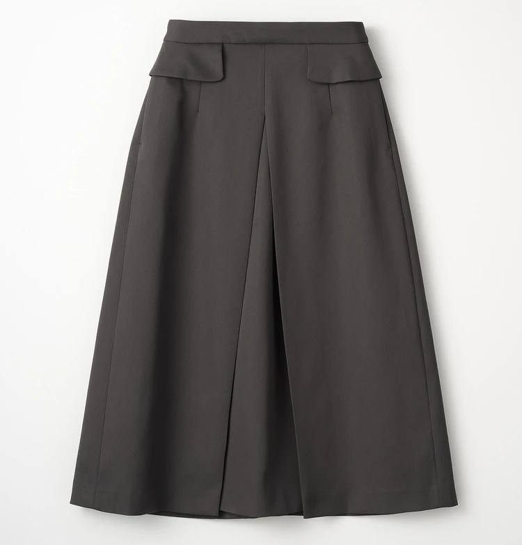 アウディーレ　Frame trad skirt　Chacoal