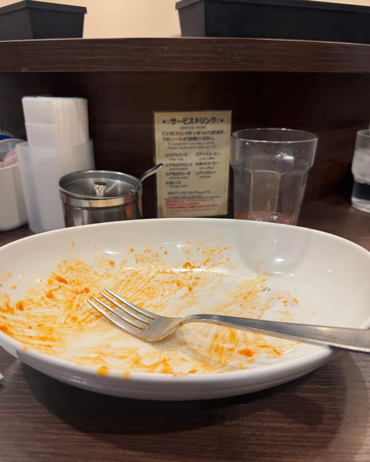 1970年開業!新宿三丁目 生パスタの老舗「JINJIN」でもちもちアラビアータを食す!_9