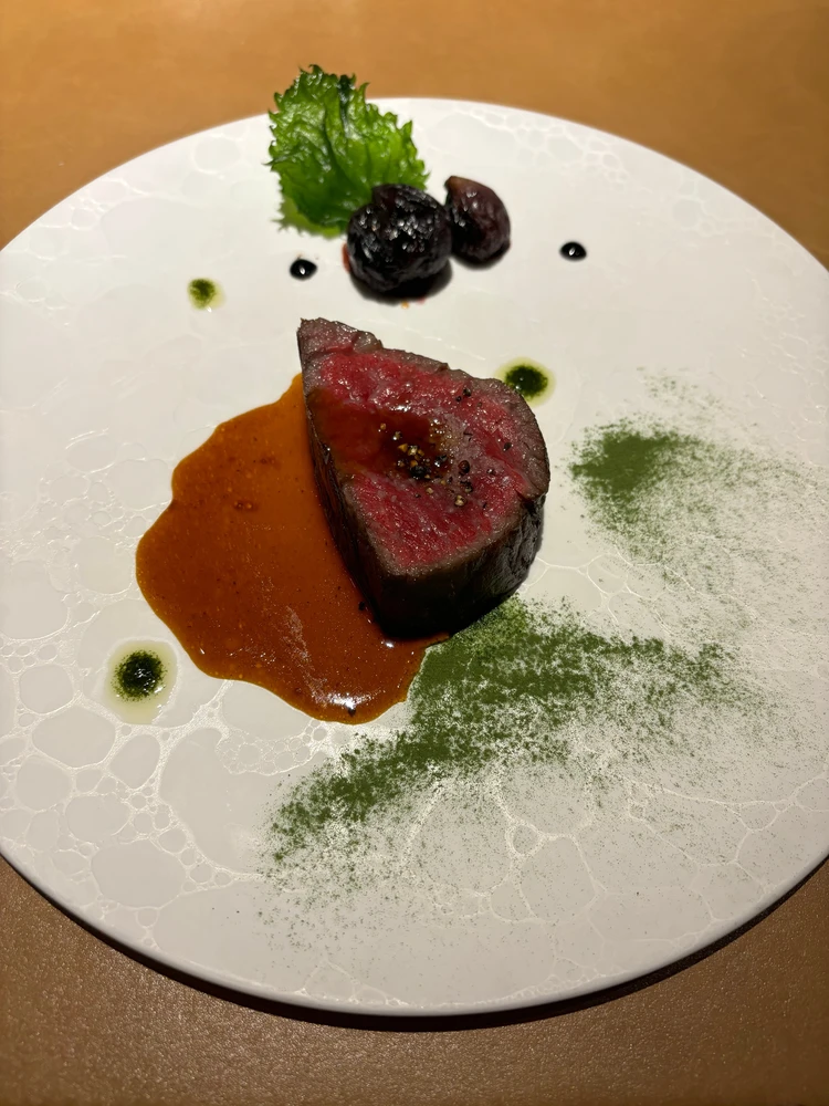 和牛フィレの薪焼き