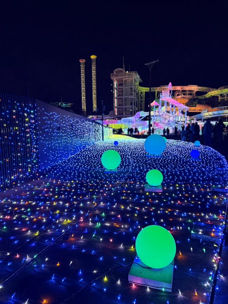 冬のご褒美デート。読売ランド「ジュエリミネーション」✨_1_3