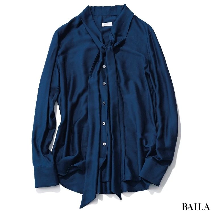 【ボウタイブラウス】おすすめコーデ&アイテム_1_11