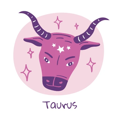 牡牛座のイラスト