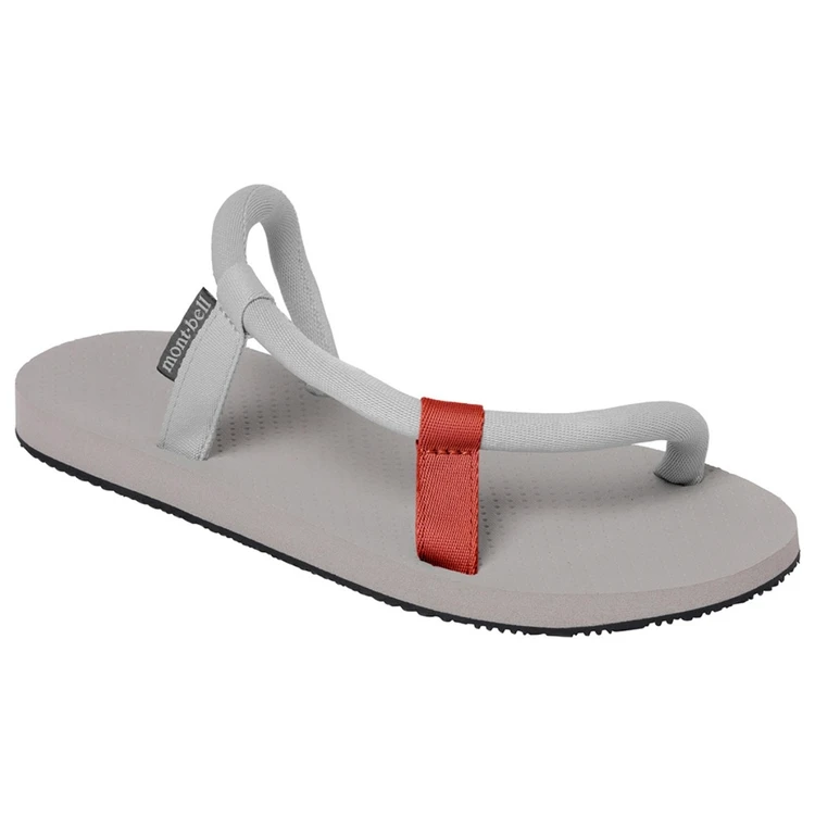 ソックオンサンダル(グレー、ピンク)