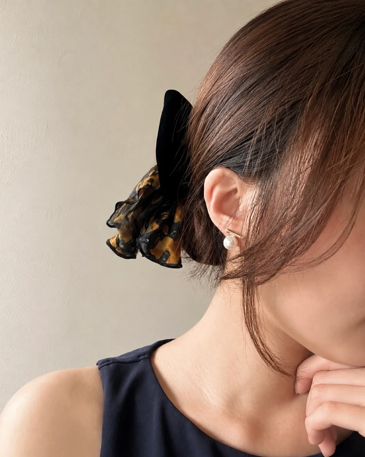後ろ姿まで華やぐ♡ALEXANDRE DE PARISのリボンバレッタ#愛用ヘアアクセ_5_2