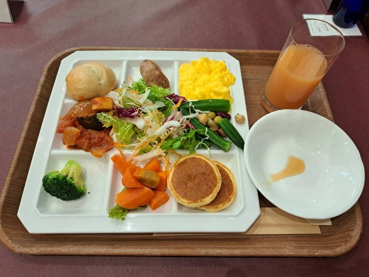 ホテルボストンプラザ草津の朝食ビュッフェ