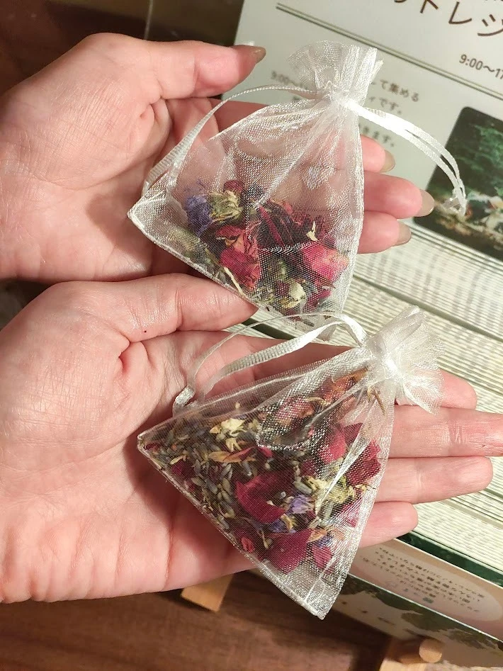 フラワーポプリ作り　リゾナーレ那須