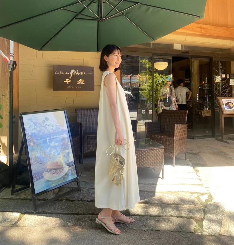 ［¥4,991］一枚でサラッと決まる！URBAN RESEARCHのカットミラノノースリワンピースが今の時期にぴったり_1