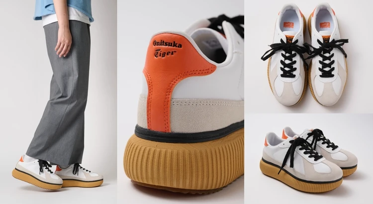 【オニツカタイガー】デレシティは厚底スニーカーとは思えない歩きやすい軽さが最高!スニーカーの選び方も【きれいめ派の通勤・休日スニーカー】