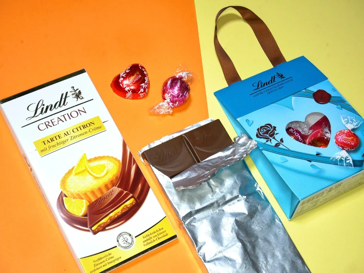 バレンタイン　リンツのチョコレート