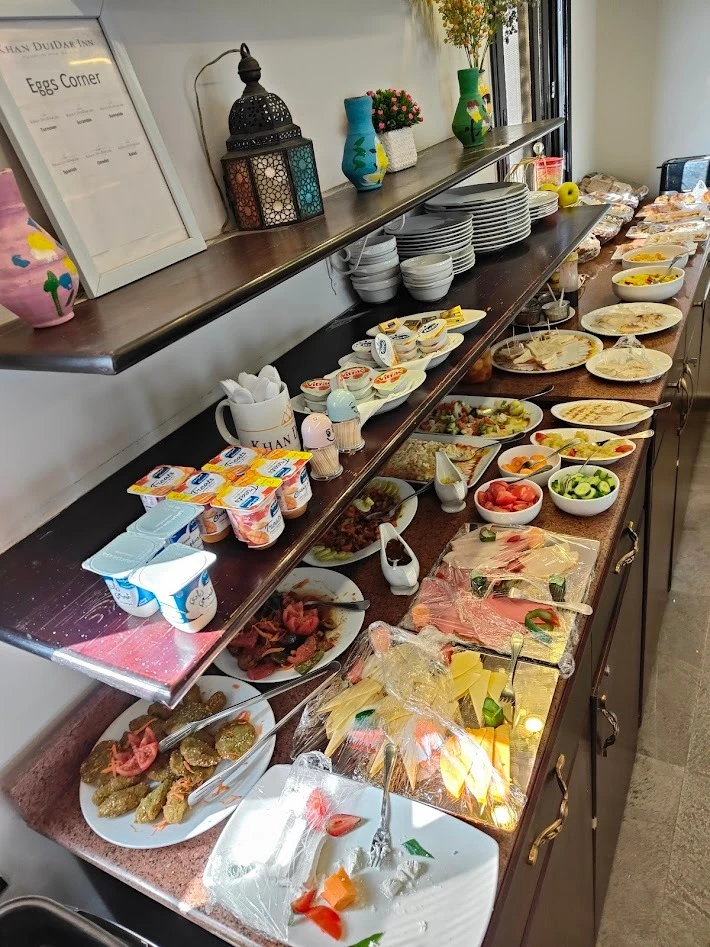 エジプト　ホテル　朝食