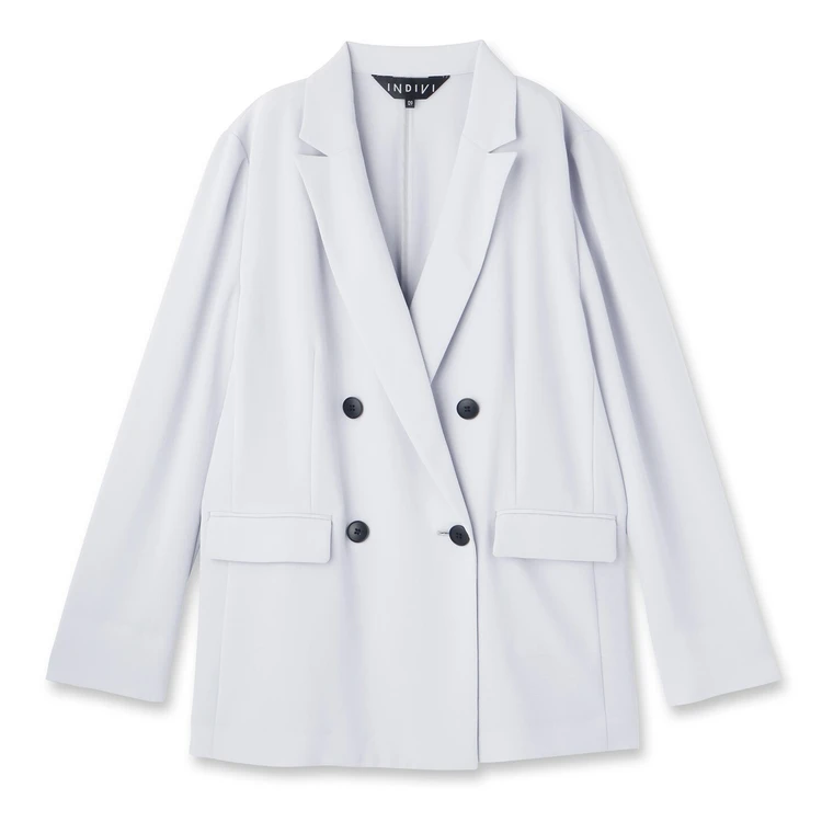 インディヴィ 【着る日傘/遮熱/UVケア】ダブルジャケット ¥19910