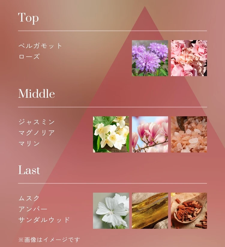 【香水いらずの】翌日夜まで続く『アンプレム』の華やかシャントリ_3