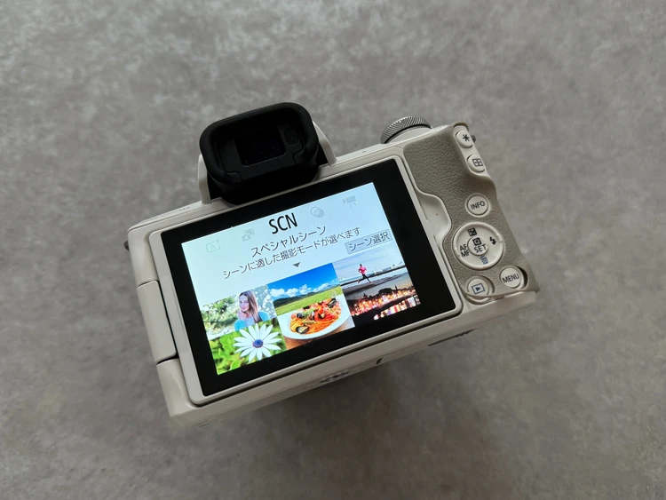 Canon キャノン ミラーレス 一眼 カメラ EOS Kiss M2 使いやすい 操作