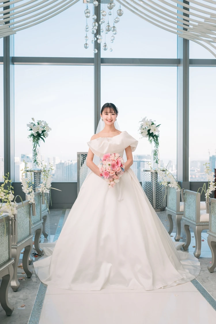 骨格ウェーブ花嫁　