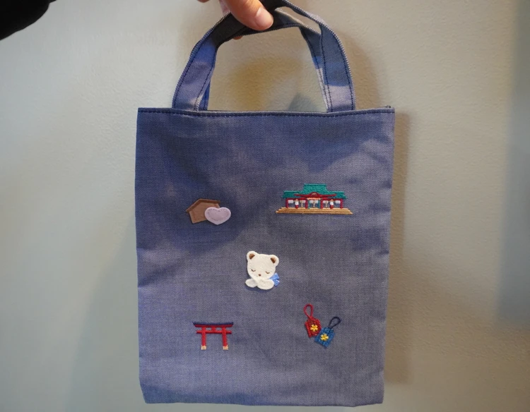 【生田神社×ファミリア】御朱印帳バッグ