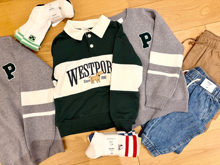 【H&M購入品】男の子兄弟に♡かわいい秋の子供服をリアルバイ