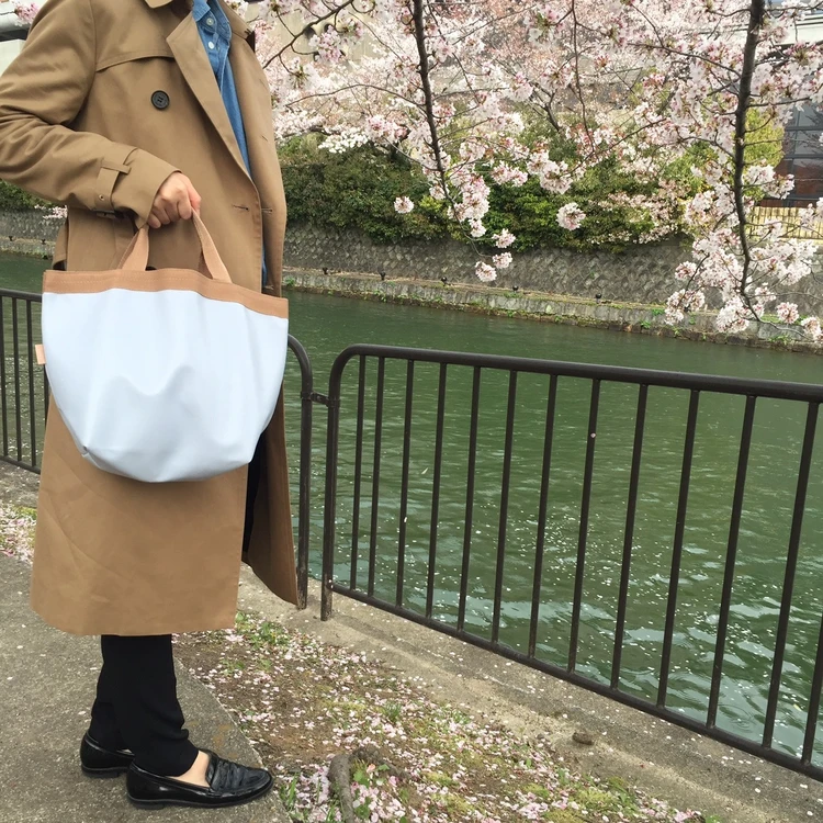 5月号付録トートバッグでお花見へ_1