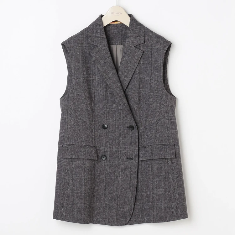 オリヒカ　THE THIRD SUITS®　ジレ　グレー