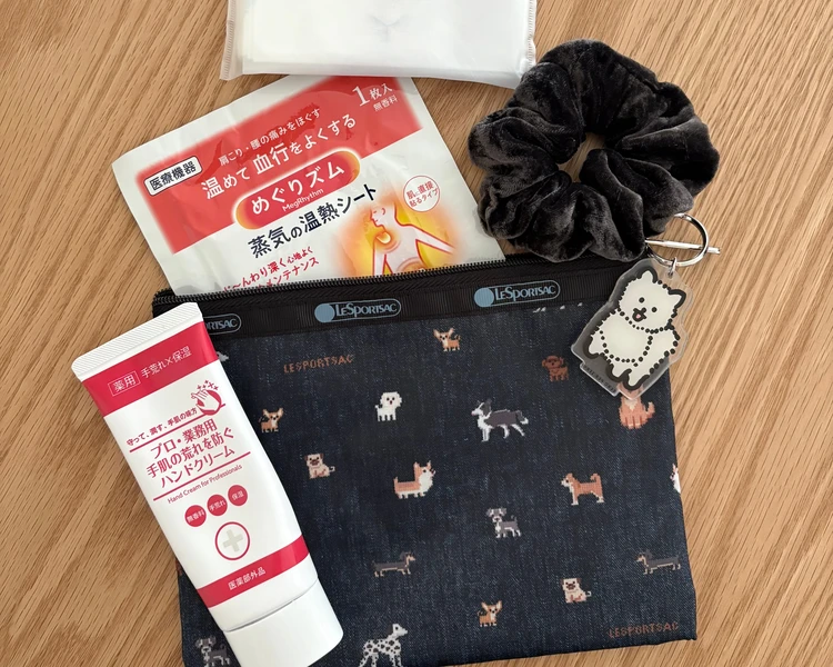 わんこ柄にキュン♡BAILA4月号付録のポーチが日常使いに最適_7