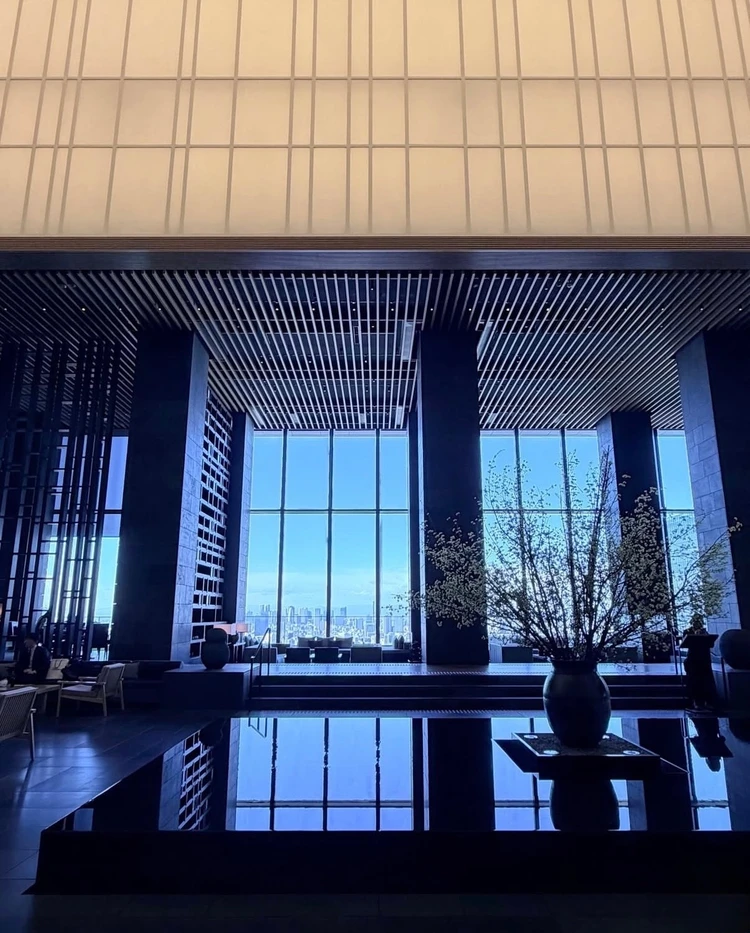 アマン東京　AMANTOKYO　ロビー　東京ホテル　大手町