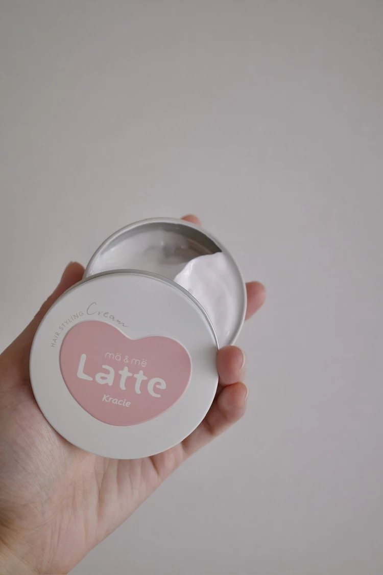 猫っ毛ヘアアレンジに使える!【ma&me Latte】のヘアクリーム&ウォーター_2