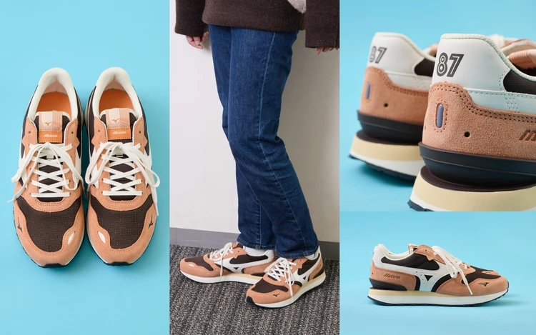 【ミズノ】ローテクの可愛さと疲れにくさを叶える優秀スニーカー!【きれいめ派の通勤・休日スニーカー】