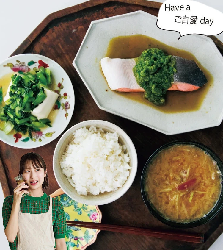 【長谷川あかりの1日分3食・食材使い切りレシピ】さけと小松菜を使って夕食から翌日のお弁当まで！