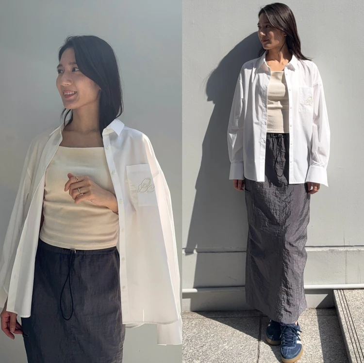 【GU】¥1,290の"ベロアトップス"で始める、残暑の秋支度_7