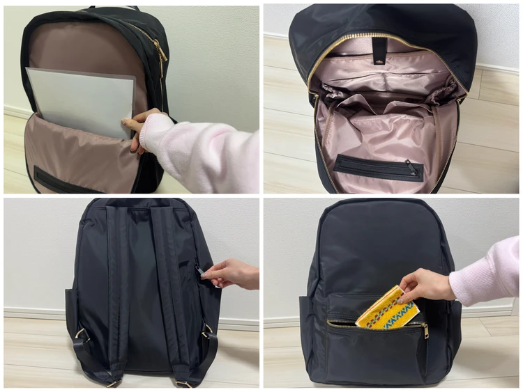 リュックの収納スペース