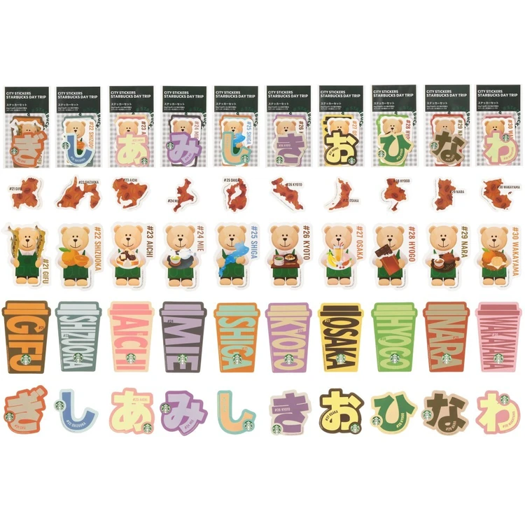 STARBUCKS®DayTripステッ カー関西