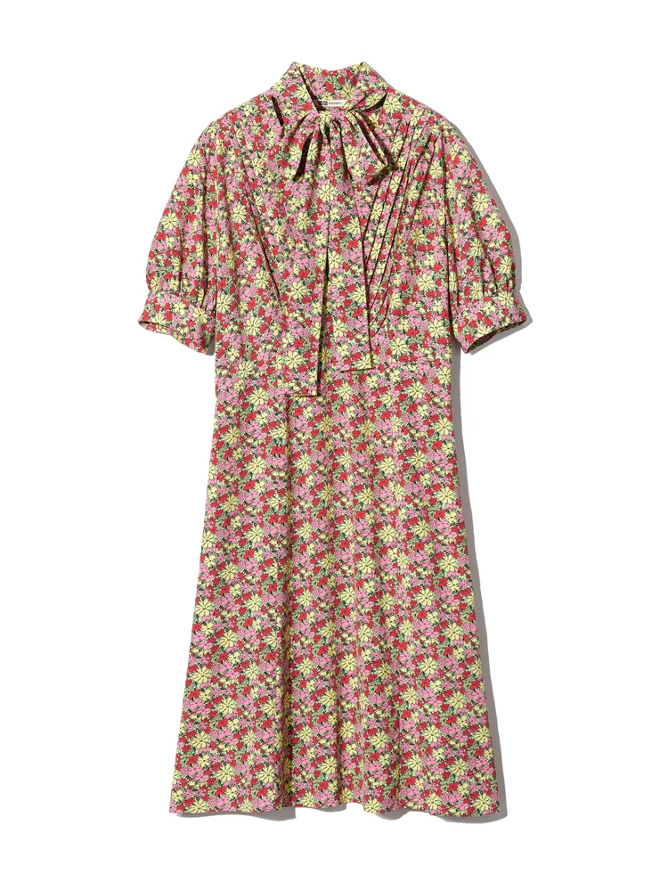 UNIQLO F.RISSO ユニクロエフ・リッソ ボウタイワンピース¥4990