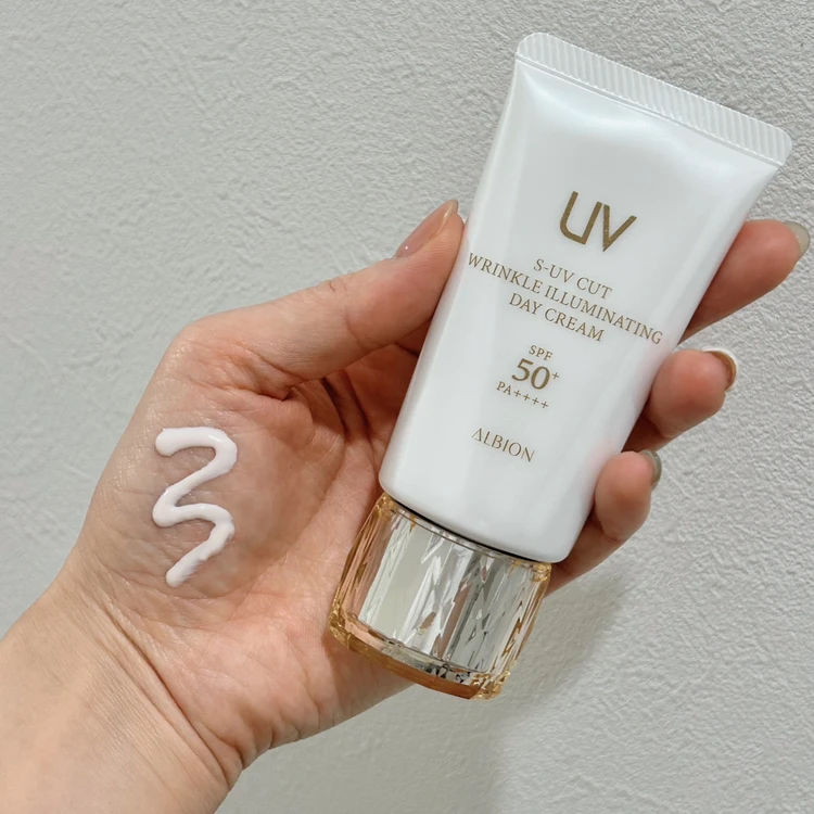 ALBION（アルビオン）S-UV カット リンクル イルミネイティング デイクリーム 使用感